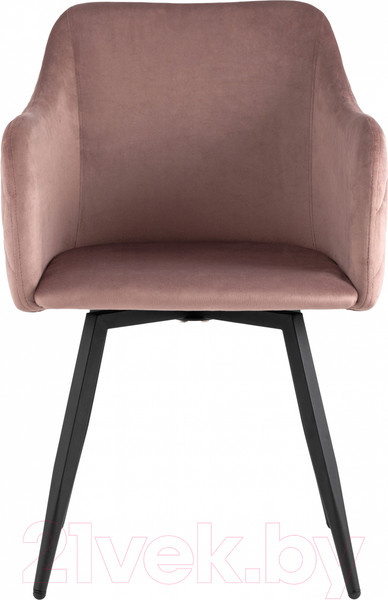 Изображение товара Стул Stool Group Ника / MC66-5F KD HLR-44 (велюр пыльно-розовый)