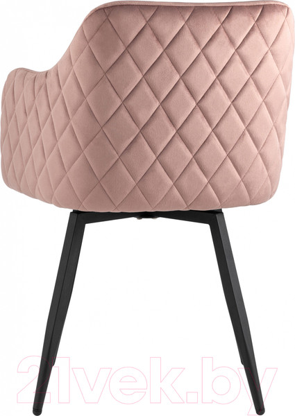 Изображение товара Стул Stool Group Ника / MC66-5F KD HLR-44 (велюр пыльно-розовый)