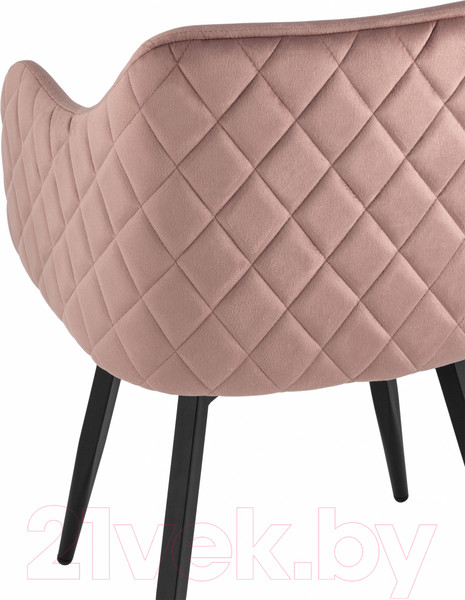 Изображение товара Стул Stool Group Ника / MC66-5F KD HLR-44 (велюр пыльно-розовый)