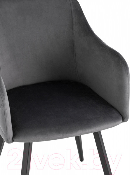 Изображение товара Стул Stool Group Ника / MC66-5F KD HLR-21 (велюр серый)