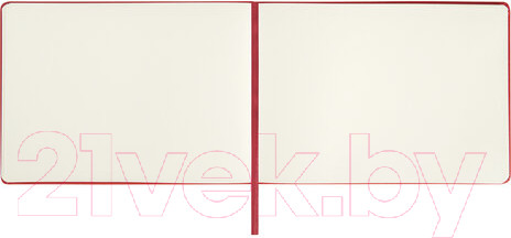 Изображение товара Скетчбук Brauberg Art Classic / 113197 (красный, слоновая кость)