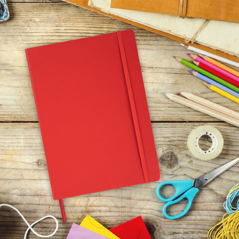 Изображение товара Скетчбук Brauberg Art Classic / 113199 (красный, слоновая кость)