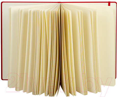 Изображение товара Скетчбук Brauberg Art Classic / 113199 (красный, слоновая кость)