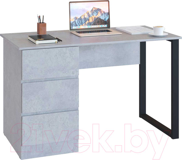 Изображение товара Письменный стол Сокол-Мебель СПм-205 (бетон)