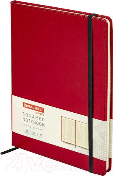 Изображение товара Записная книжка Brauberg Office / 113310 (красный)
