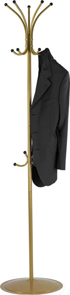 Изображение товара Вешалка для одежды Мебелик Пико 4 (золото)