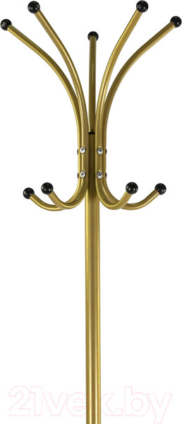Изображение товара Вешалка для одежды Мебелик Пико 4 (золото)