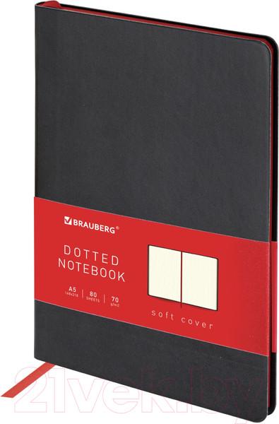 Изображение товара Записная книжка Brauberg Metropolis Mix / 113314 (черный)