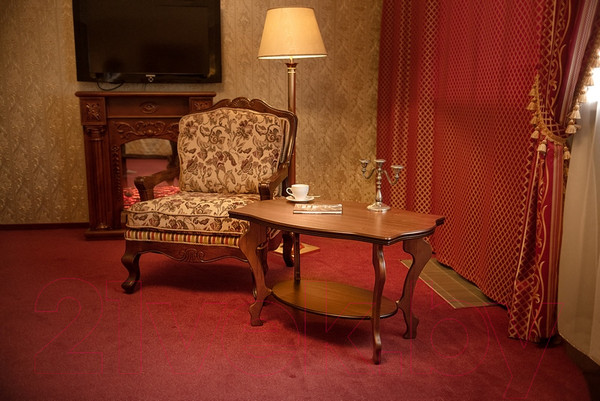 Изображение товара Журнальный столик Мебелик Берже 1 (средне-коричневый)