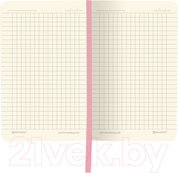 Изображение товара Записная книжка Brauberg Metropolis Ultra / 113322 (розовый)