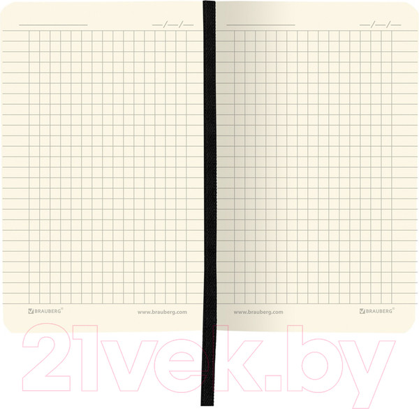 Изображение товара Записная книжка Brauberg Metropolis Ultra / 113324 (черный)