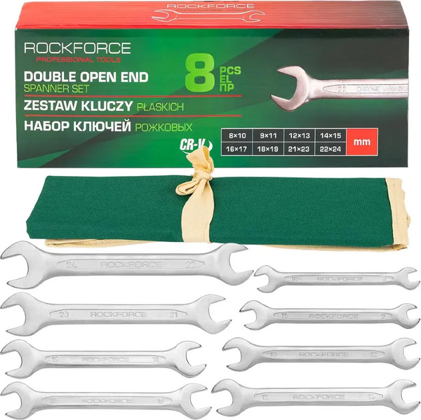 Изображение товара Набор ключей RockForce RF-5084P (50698)