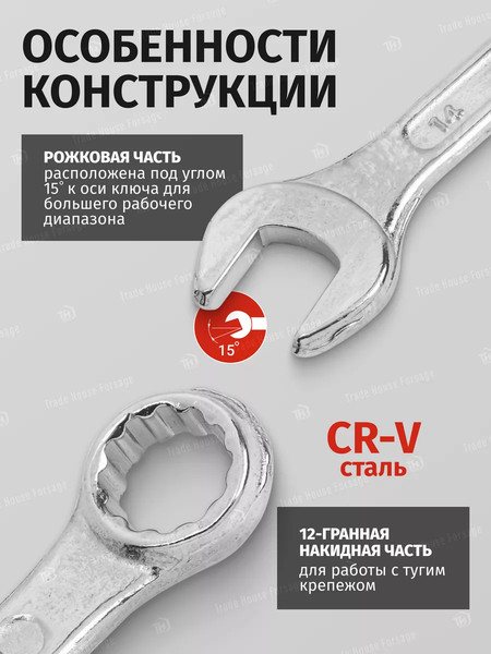 Изображение товара Набор ключей ForceKraft FK-5141MP (50976)