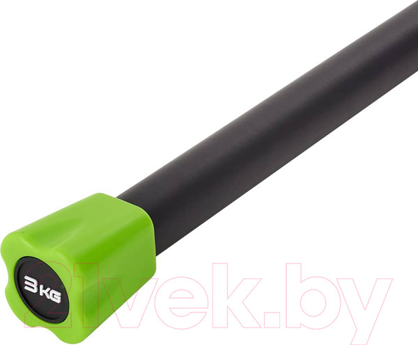 Изображение товара Бодибар Starfit BB-301 (3кг, черный/зеленый)