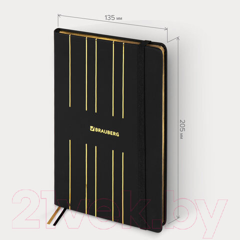 Изображение товара Записная книжка Brauberg Touch / 113409 (черный)