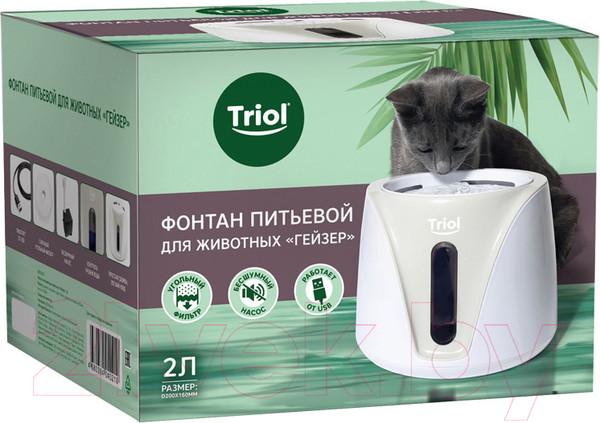 Изображение товара Поилка автоматическая для животных Triol Гейзер / 30221016
