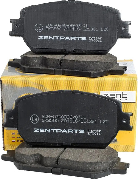 Изображение товара Тормозные колодки ZENTPARTS Z07387