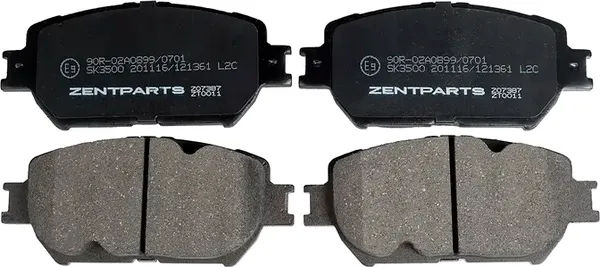 Изображение товара Тормозные колодки ZENTPARTS Z07387