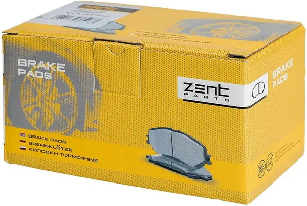 Изображение товара Тормозные колодки ZENTPARTS Z07387