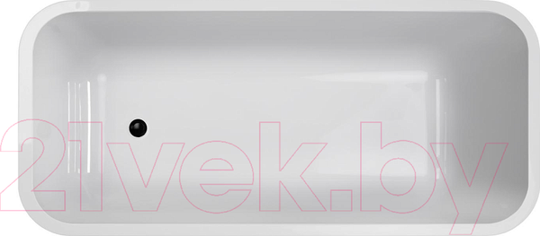 Изображение товара Ванна из искусственного мрамора Belux Саламанка ВС-1700 (матовый черный)