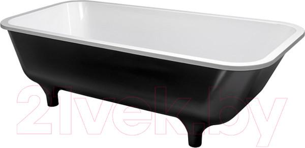 Изображение товара Ванна из искусственного мрамора Belux Саламанка ВС-1700 (матовый черный)