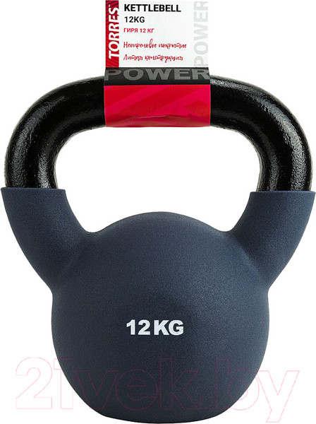 Изображение товара Гиря Torres PL552212 (серый)