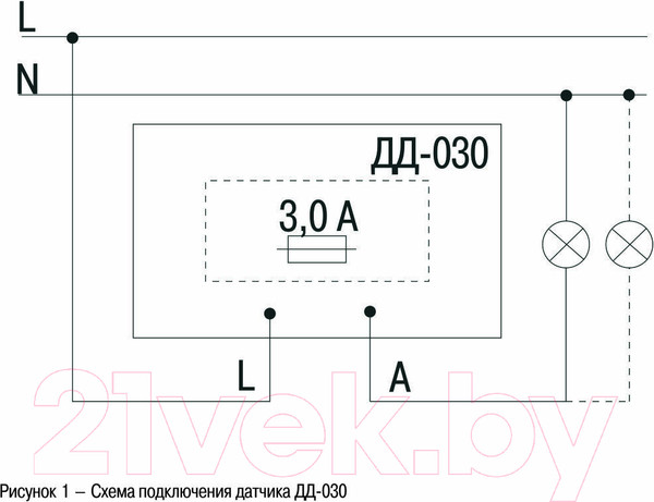 Изображение товара Датчик движения IEK LDD12-030-500-001