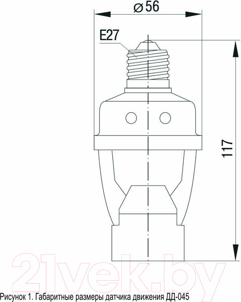 Изображение товара Датчик движения IEK LDD10-045-60-001