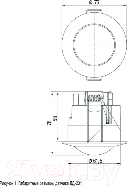 Изображение товара Датчик движения IEK LDD11-201-1200-001