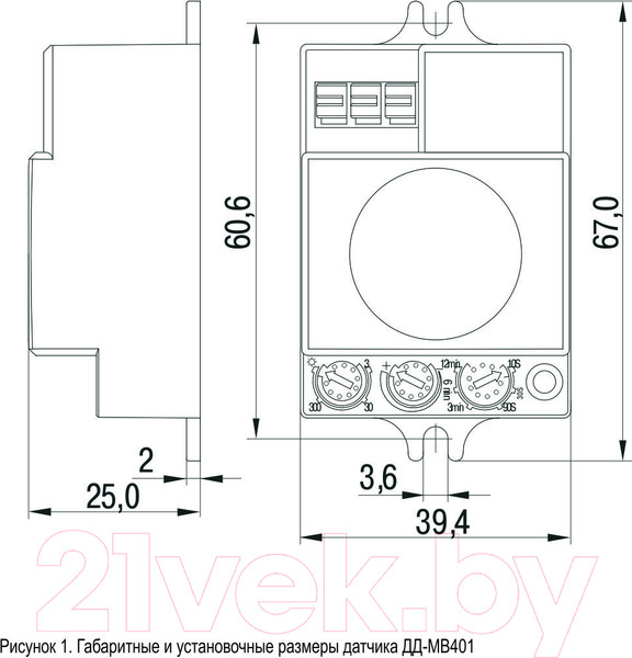 Изображение товара Датчик движения IEK LDD11-401MB-500-001
