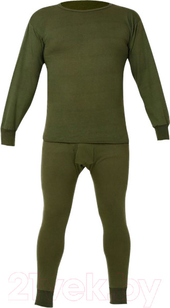 Изображение товара Комплект рабочей одежды Цитрин Фуфайка и кальсоны (р-р 44-46/182-188, оливковый)