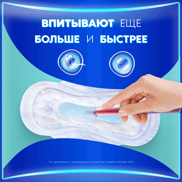 Изображение товара Прокладки гигиенические Always Ultra Secure Night Duo (22шт)