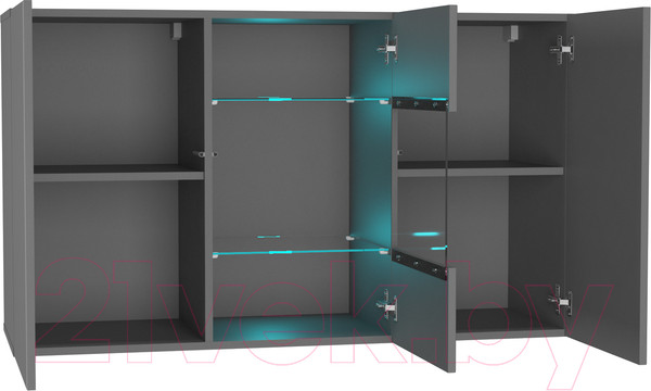 Изображение товара Тумба НК Мебель Point тип-1.2 / 71775210 (серый графит)