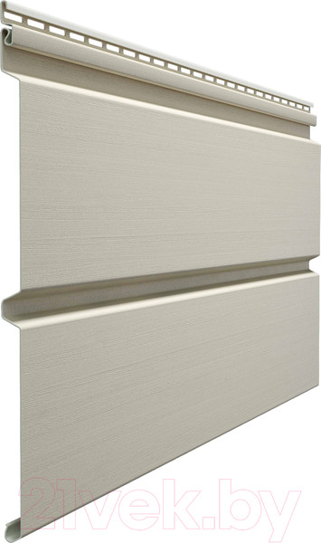 Изображение товара Сайдинг Docke Lux Брус D6S (3.6м, сливки)