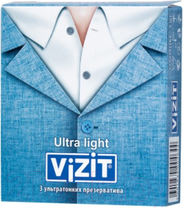 Изображение товара Презервативы Vizit Ultra Light (3шт)