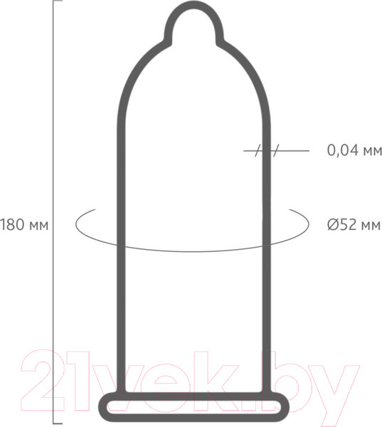 Изображение товара Презервативы Vizit Ultra Light (3шт)