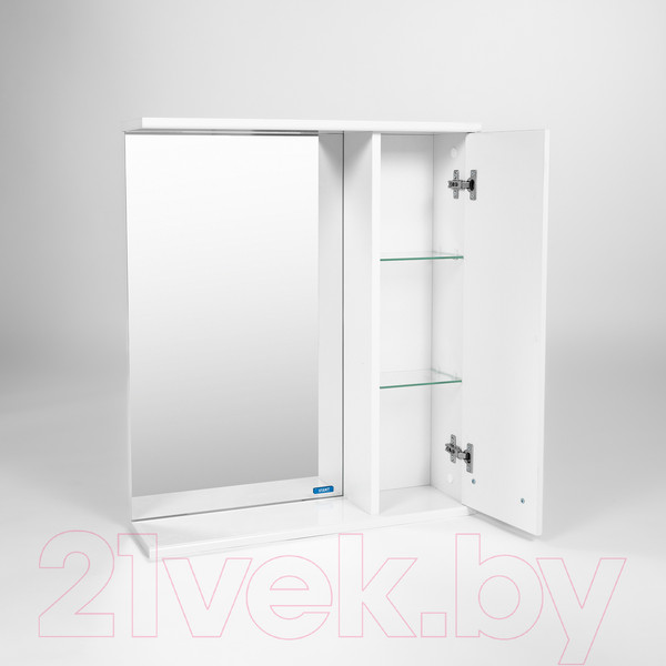 Изображение товара Шкаф с зеркалом для ванной Viant Милан 60 / VMIL60-ZSHR