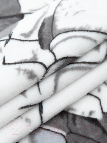 Изображение товара Плед TexRepublic Камешки TF FN F13GY a2022 / 86564 (серый)