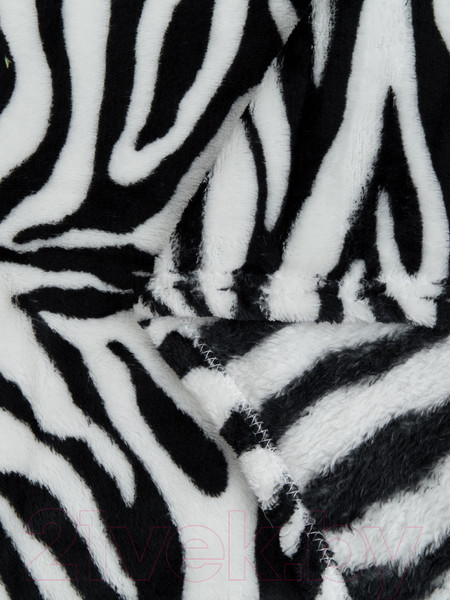 Изображение товара Плед TexRepublic Шкура зебры TF FN F967 QR b1520 / 28397 (черный/белый)