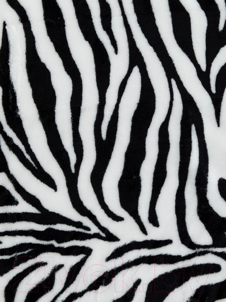 Изображение товара Плед TexRepublic Шкура зебры TF FN F967 QR b1520 / 28397 (черный/белый)