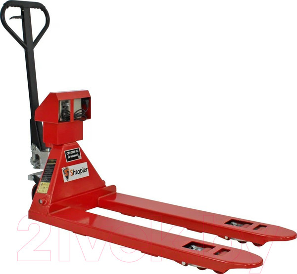 Изображение товара Тележка гидравлическая Shtapler CBY 2000 PU / 71037046 (с весами)