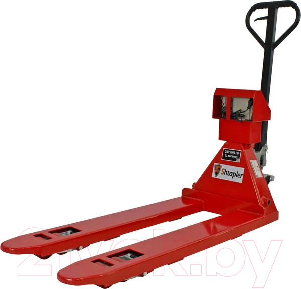 Изображение товара Тележка гидравлическая Shtapler CBY 2000 PU / 71037046 (с весами)