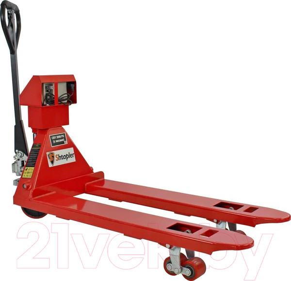 Изображение товара Тележка гидравлическая Shtapler CBY 2500 PU / 71037048 (с весами)