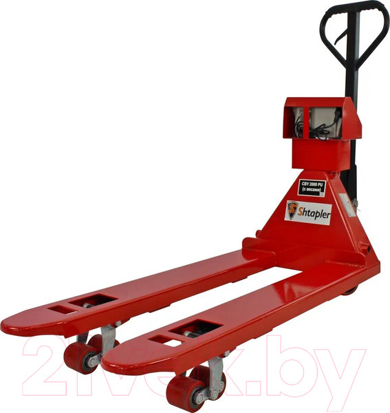 Изображение товара Тележка гидравлическая Shtapler CBY 2500 PU / 71037048 (с весами)