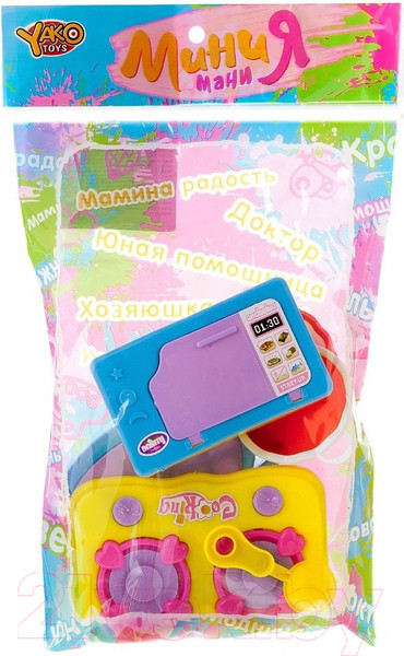 Изображение товара Кухонная плита игрушечная Yako Мини МаниЯ Кухня / Д81821