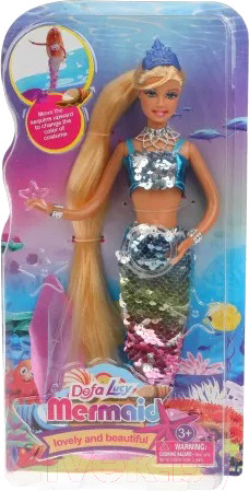 Изображение товара Кукла Defa Lucy Русалка / 8433a