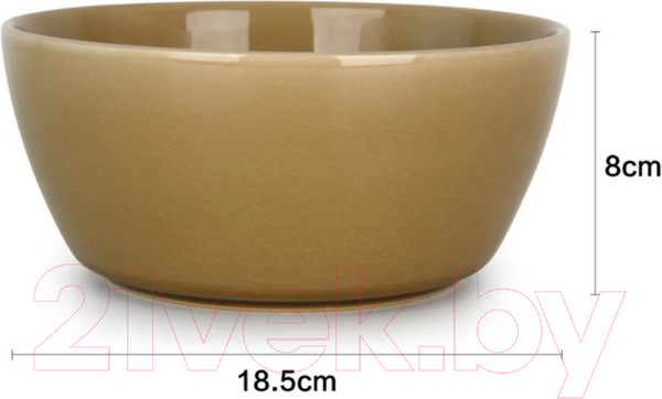 Изображение товара Салатник Fissman Hygge 6334 (бежевый)