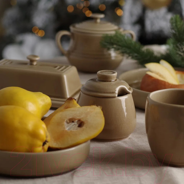 Изображение товара Сахарница Fissman Hygge / 6338  (бежевый)