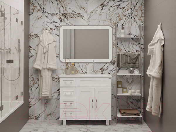 Изображение товара Тумба под умывальник Misty Купер 90 / П-Куп01090-0124ЯЛ