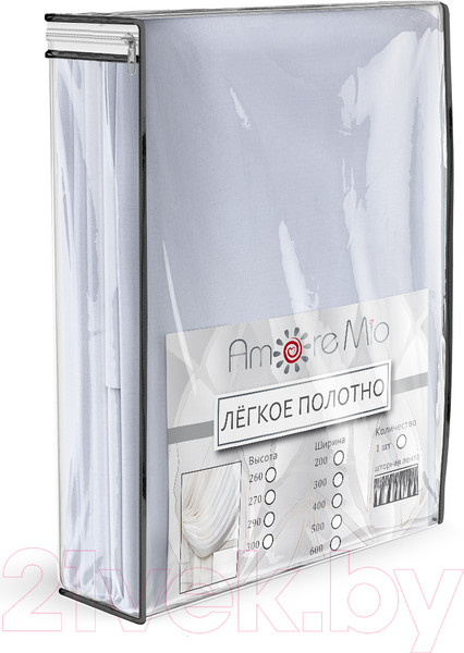 Изображение товара Гардина Amore Mio RR 01 300x270 / 16417 (белый)